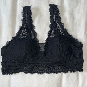 Aerie Black Lace Bralette